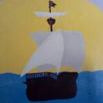 Pirate theme little boy's room